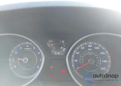 2015 Hyundai Elantra Sport from USA, damaged, VIN KMHDH4AH6FU231844